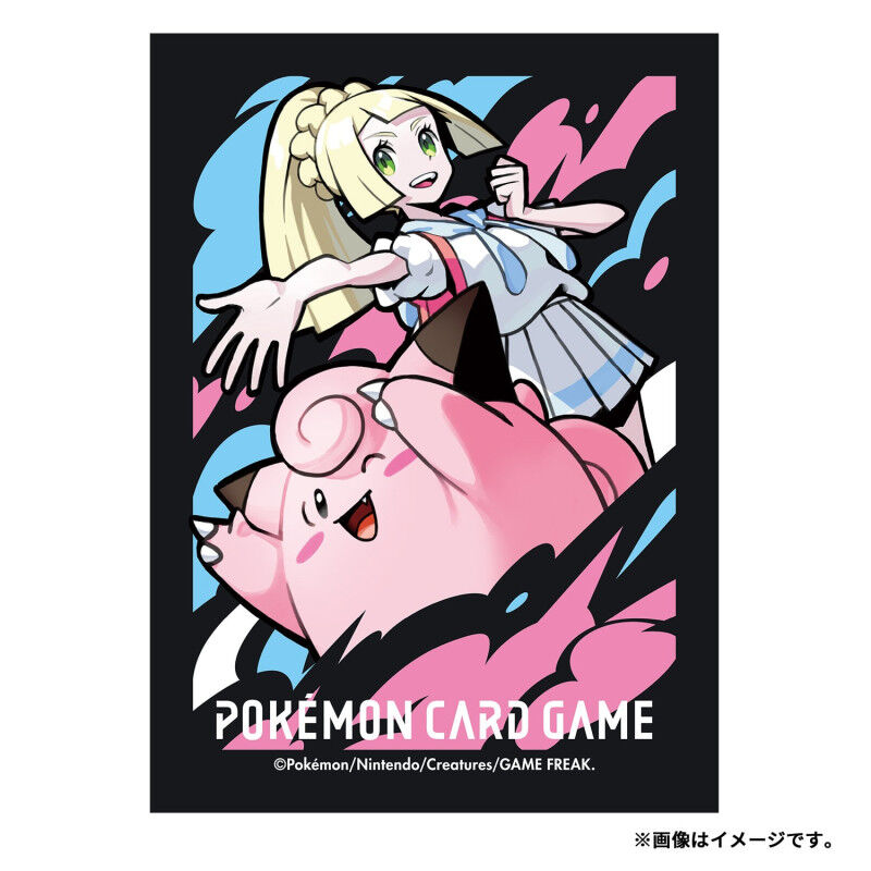 Pokemon Center Deck Sleeves Lillie & Clefairy